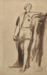 Portrait de Hamlet - George Romney